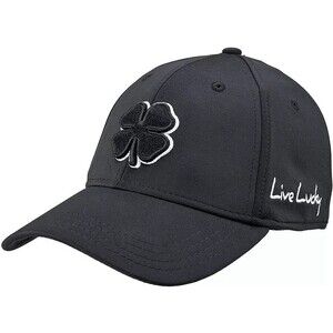 Black Clover Black Adult Premium Clover Golf Hat SZ S/M